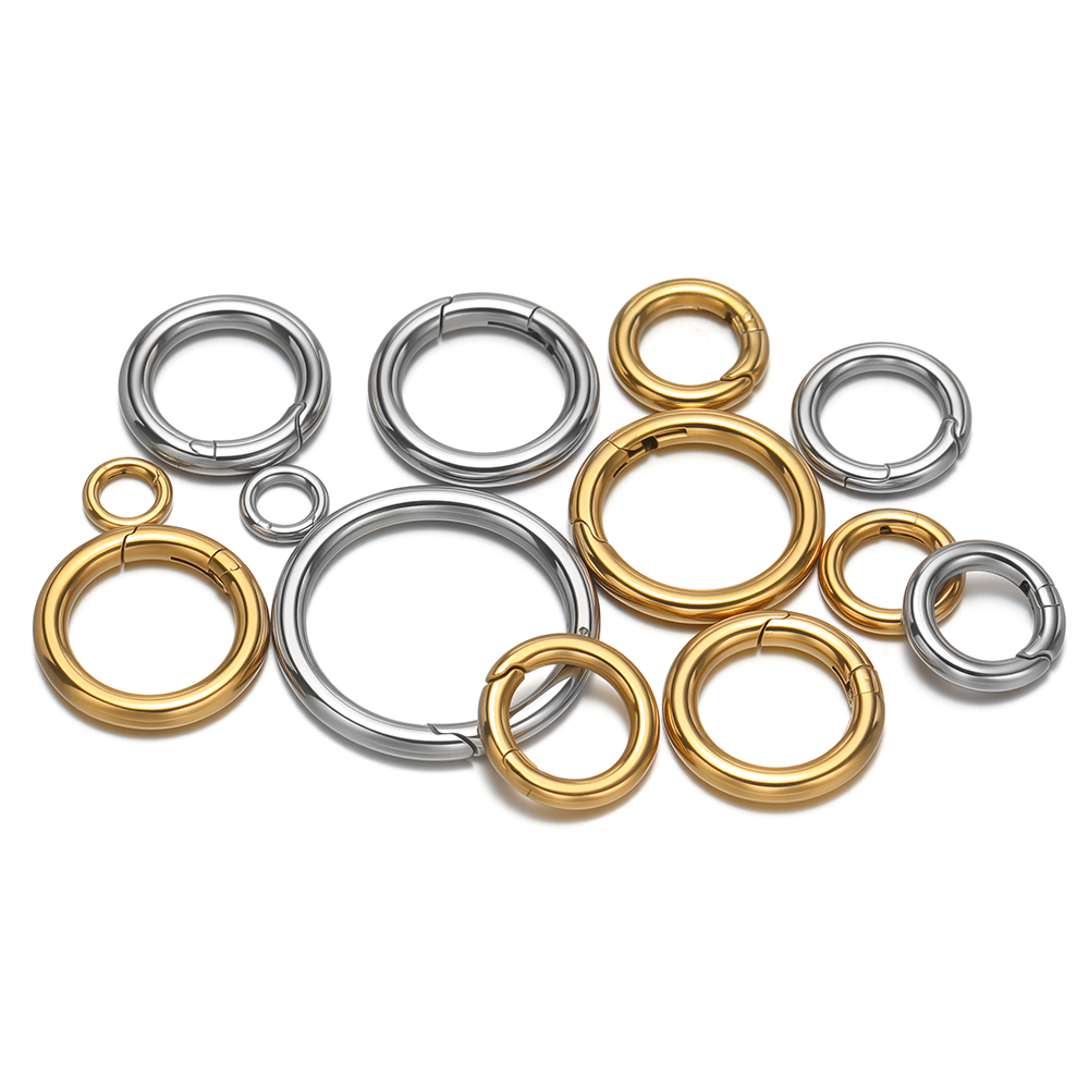 2Pcs/Lot Round Spring Clasps S - огляд і ціна Jewelry Making School