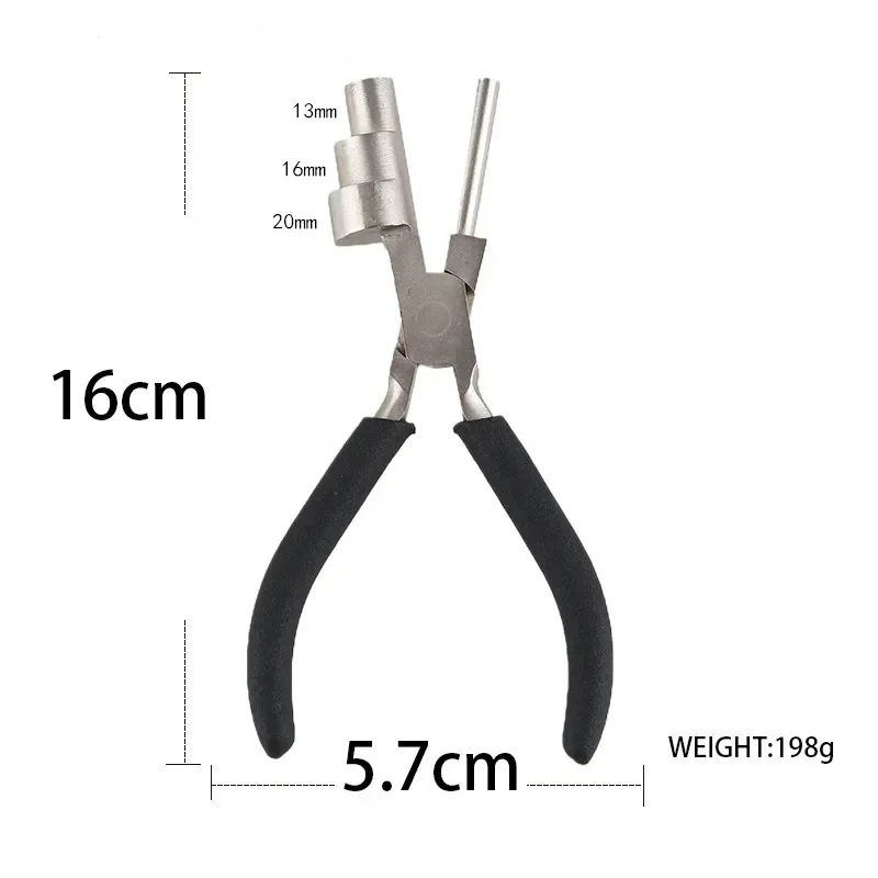 Pliers Big Head Three Section  - огляд і ціна Jewelry Making Round Nose Pliers