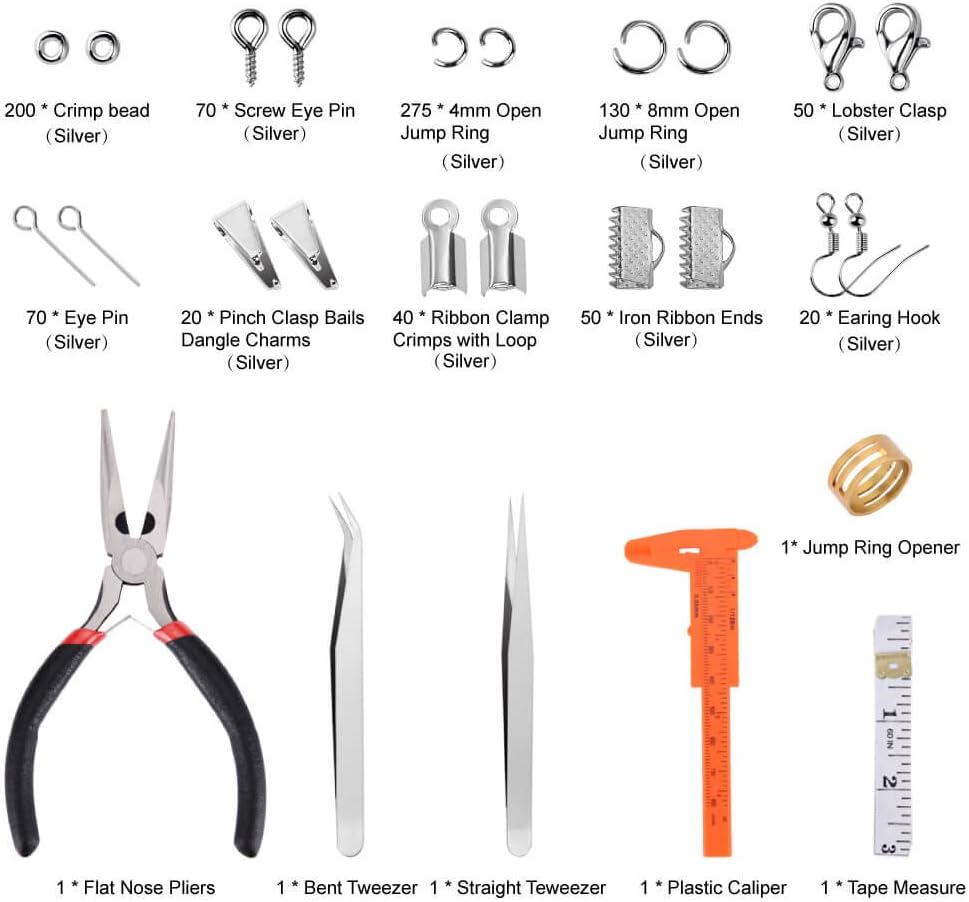 Jewelry Making Supplies Kit Je - огляд і ціна Jewelry Making For Beginners