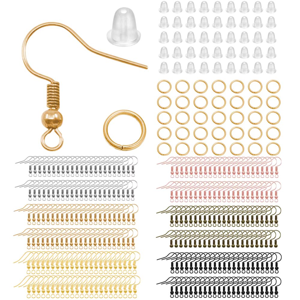 100/300pcs/Lot Hypoallergenic  - огляд і ціна Jump Ring Assorted
