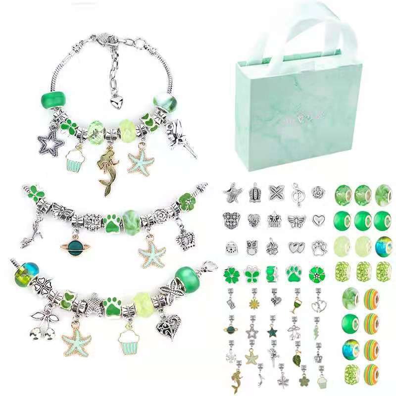 Charm Bracelet Making Kit DIY  - огляд і ціна Jewelry Making Kits For Girls