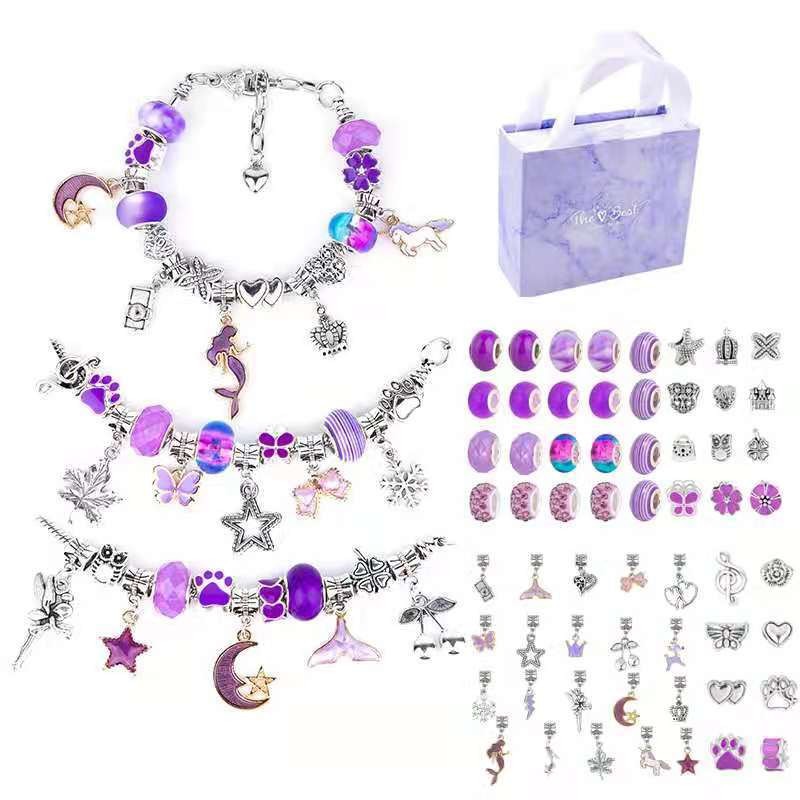 Charm Bracelet Making Kit DIY  - огляд і ціна Jewelry Making Kits For Girls