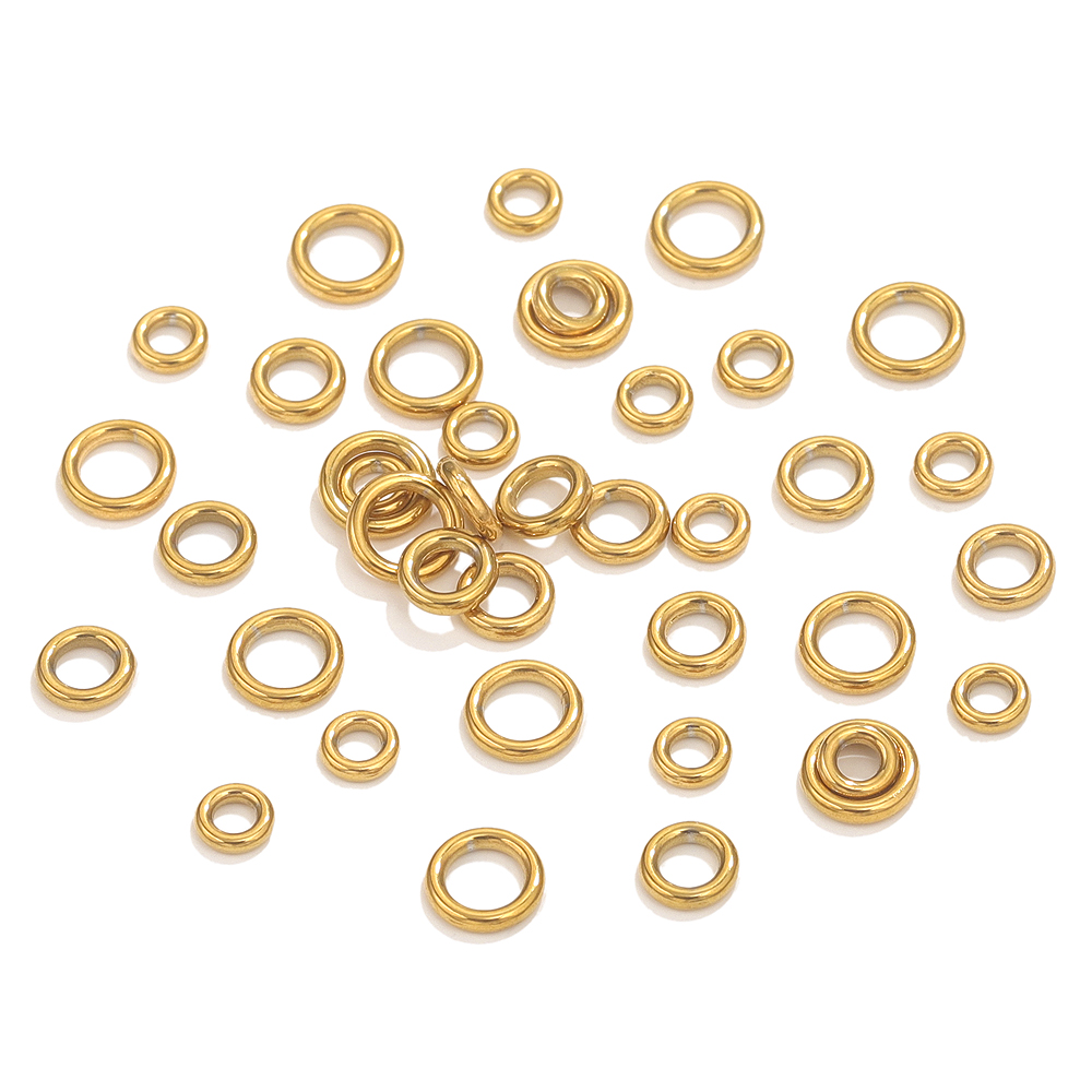 50pcs Stainless Steel O Ring G - огляд і ціна Jewelry Making Looper Tool