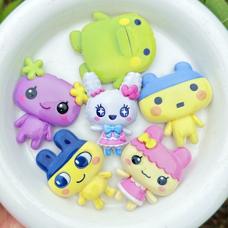 45mm Cartoon Tamagotchi double - огляд і ціна Jewelry Making Supplies