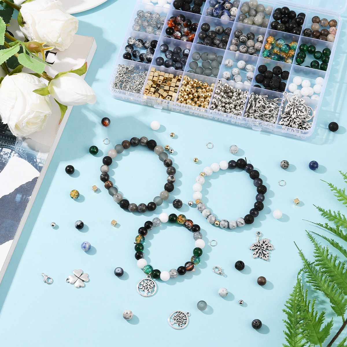 Natural Stones Gemstones Jewel - огляд і ціна Jewelry Making Kits For Girls