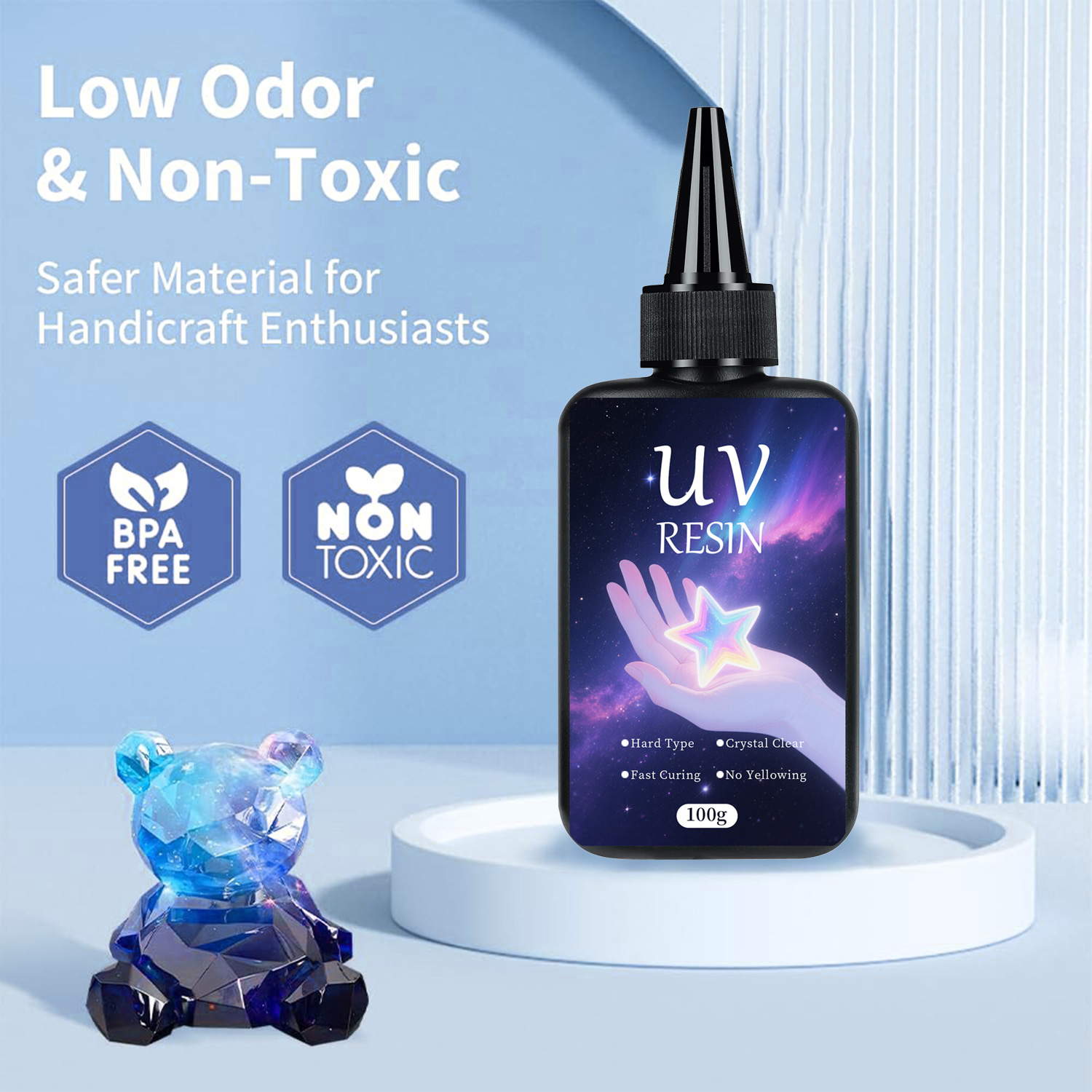 UV Resin kit with Casting Tool - огляд і ціна Jewelry Making For Beginners