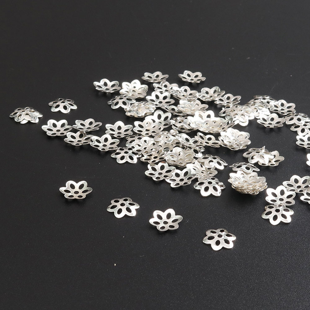 100Pcs Flower Bead Caps for Br - огляд і ціна Jewelry Making In Bali