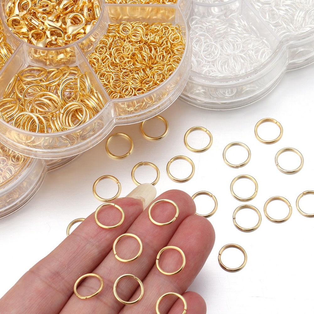1 Box Jump Rings DIY Jewelry F - огляд і ціна Jewelry Making For Beginners