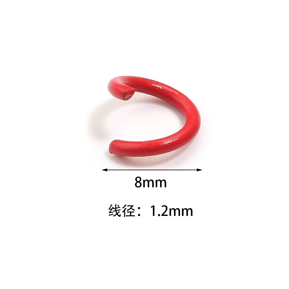 200pcs 8mm Metal Iron Colorful - огляд і ціна Jewelry Making Looper Tool