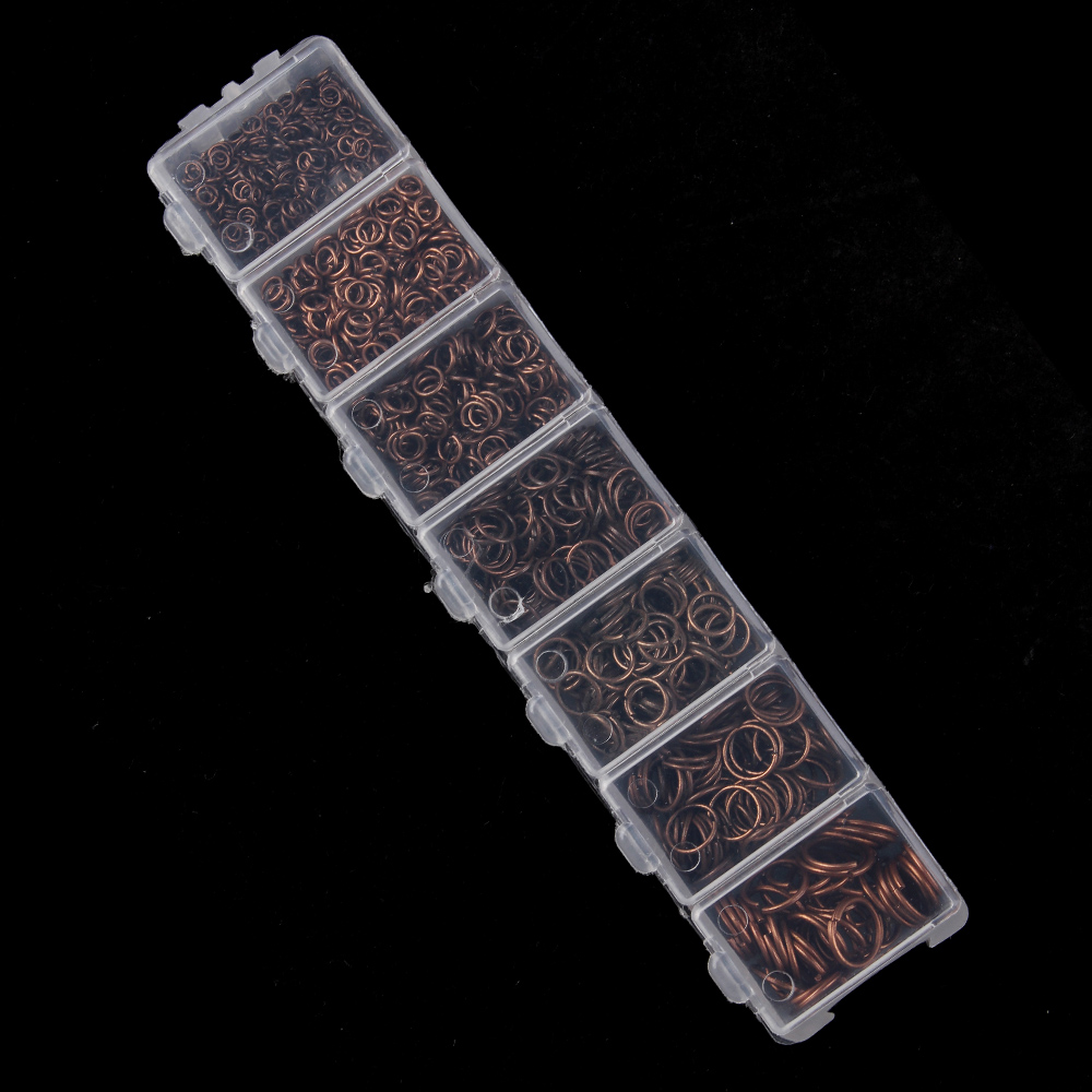 1450pcs/lot Multi Color Mix Si - огляд і ціна Jump Ring Assorted