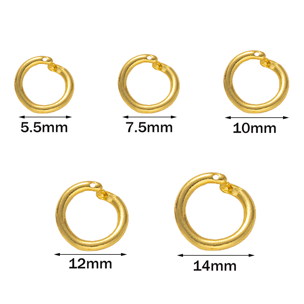 10pcs 18K Gold Plated Brass Lo - огляд і ціна Jewelry Making Looper Tool