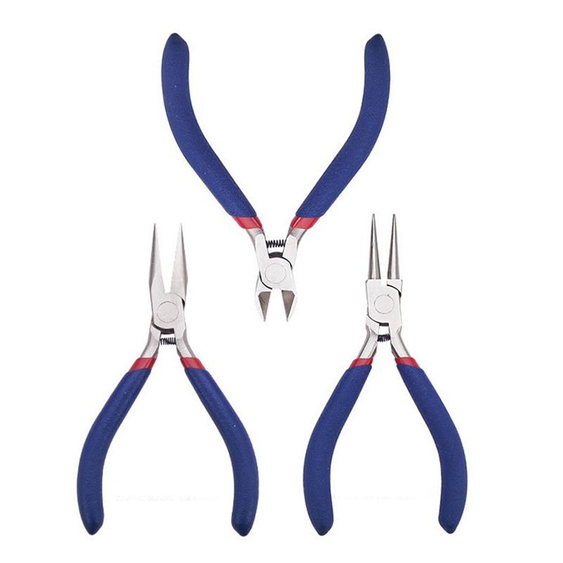 *ABKM 1Set 3Pcs Jewelry Pliers - огляд і ціна Jewelry Making Round Nose Pliers