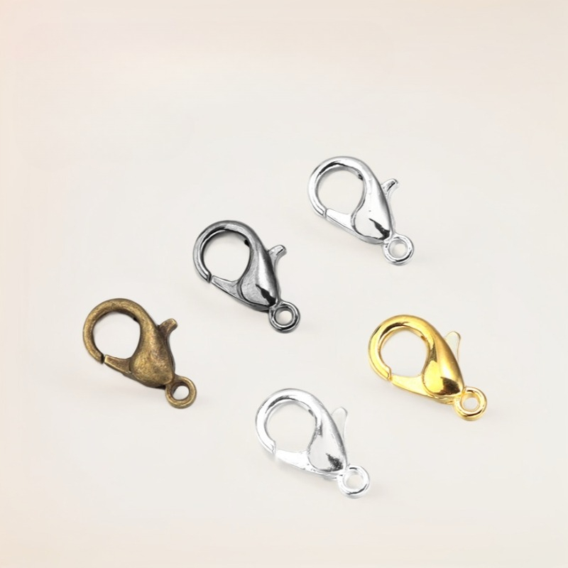 100pcs 9 12 14mm Zinc Alloy Lo - огляд і ціна Jewelry Making School