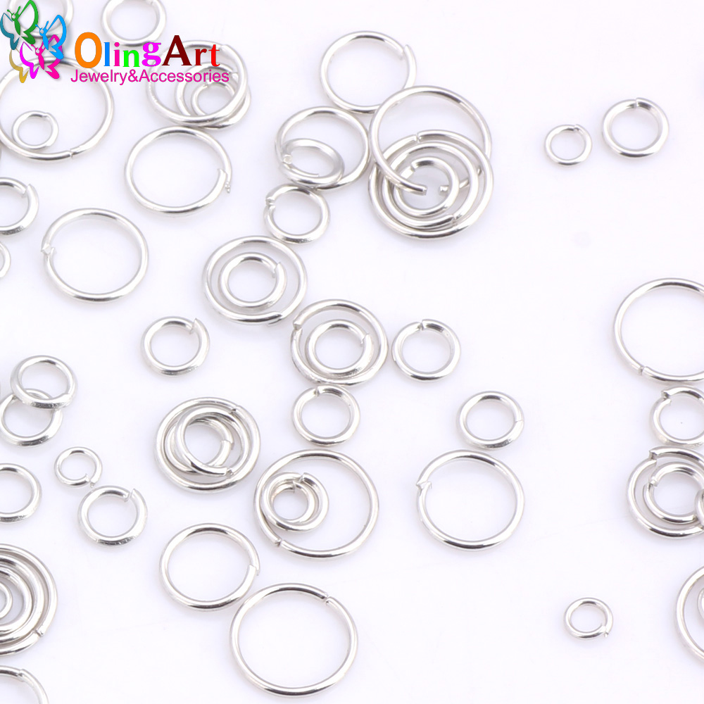 OlingArt Rhodium Plating Jump  - огляд і ціна Jump Ring Assorted