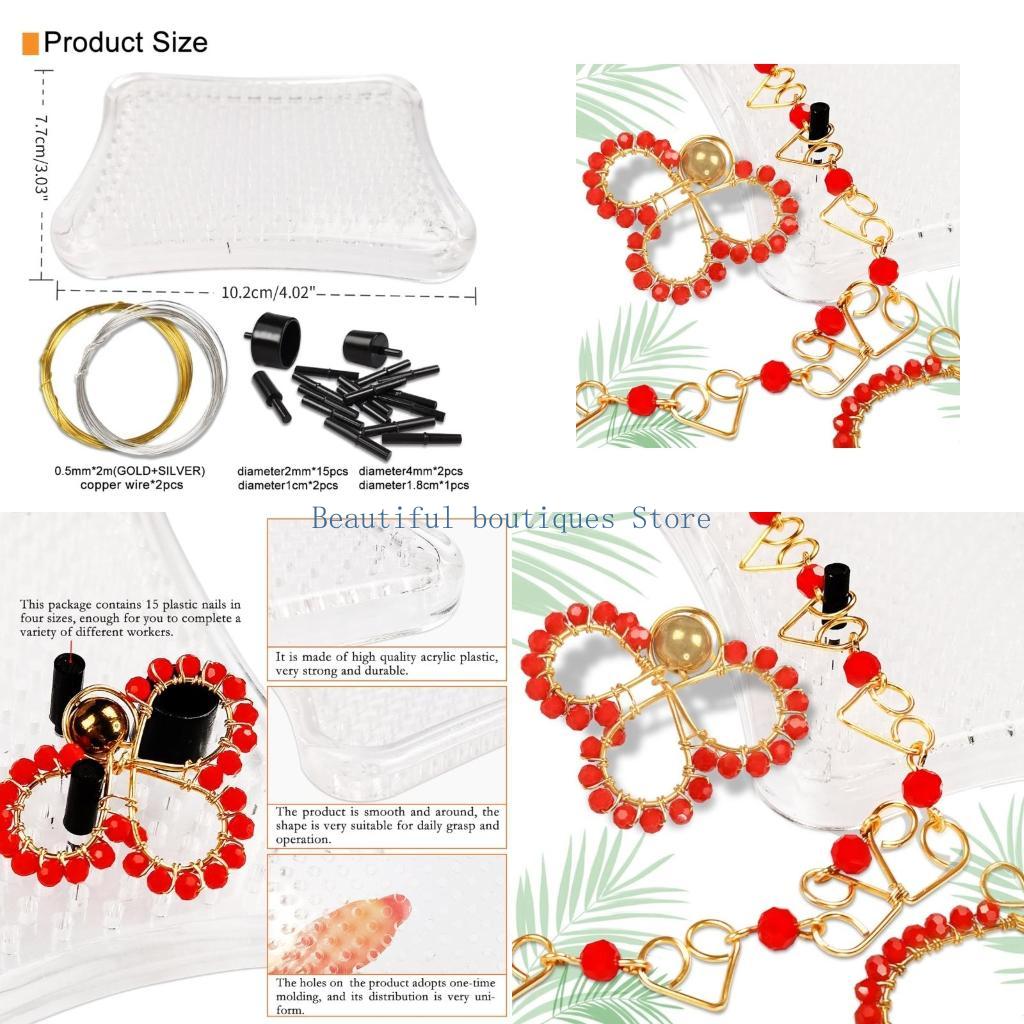 U4LF Wire Beading Jig Wire Sha - огляд і ціна Wire Jewelry Making Jig
