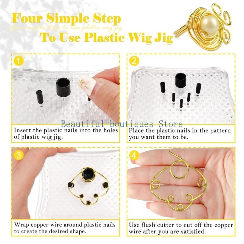 U4LF Wire Beading Jig Wire Sha - огляд і ціна Wire Jewelry Making Jig
