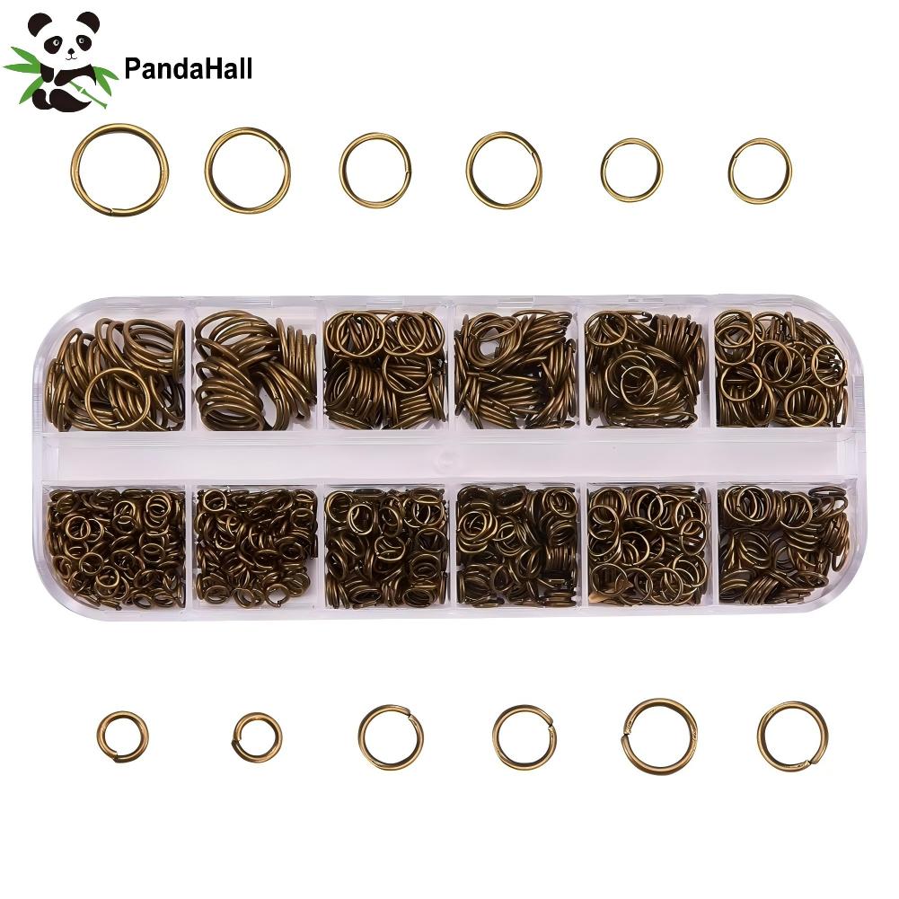 PandaHall About 1000pcs Iron J - огляд і ціна Jump Ring Assorted