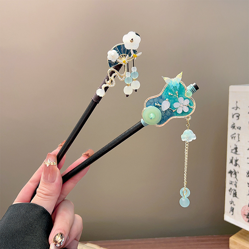 Classic Tassel Hair Stick Blac - огляд і ціна Jewelry Making With Beads