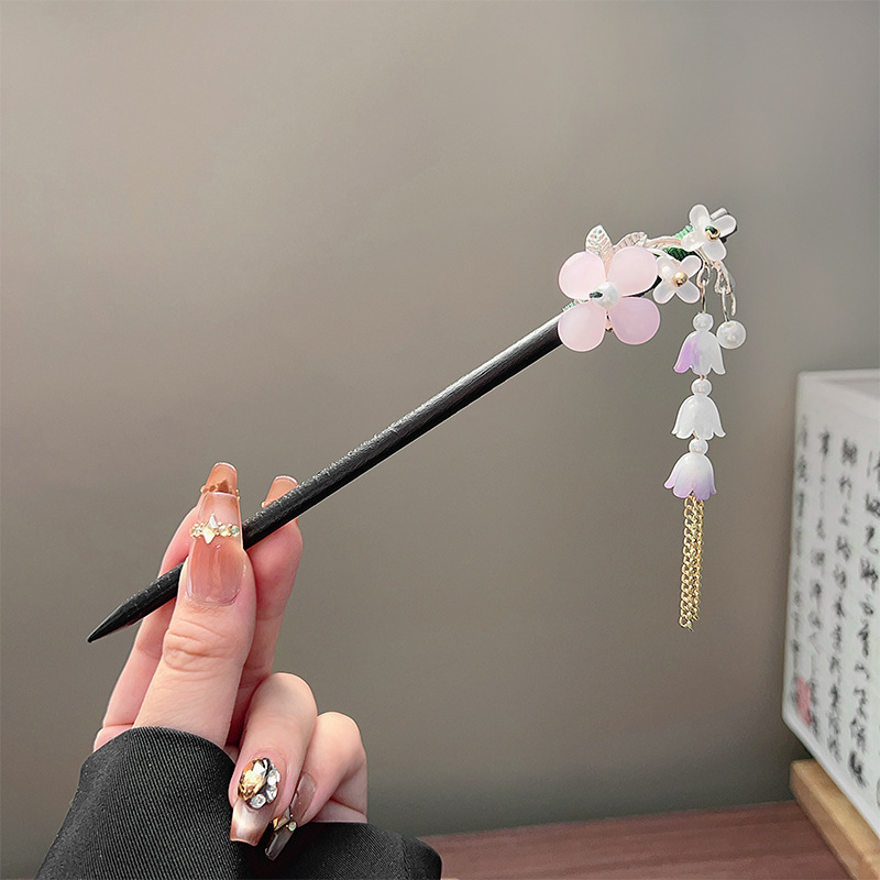 Classic Tassel Hair Stick Blac - огляд і ціна Jewelry Making With Beads