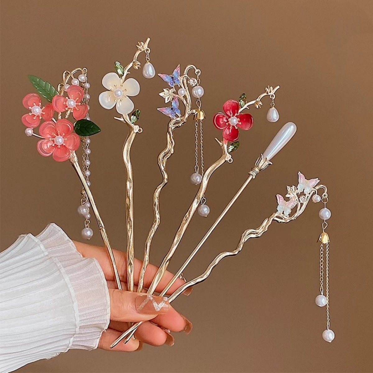 2025 New Flower Hairpin For Wo - огляд і ціна Jewelry Making With Beads