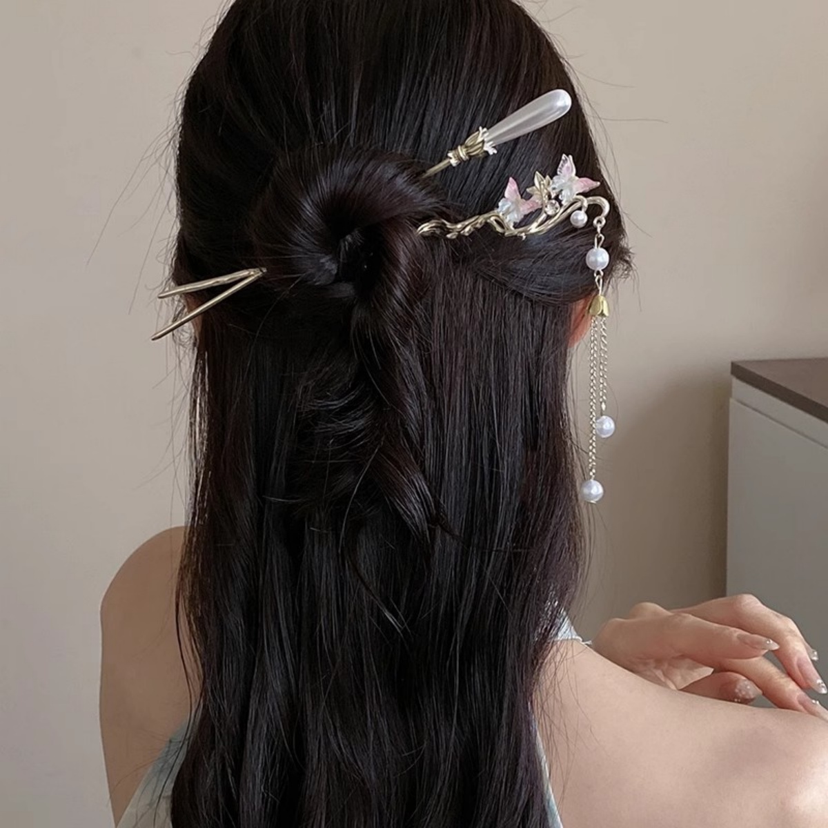2025 New Flower Hairpin For Wo - огляд і ціна Jewelry Making With Beads