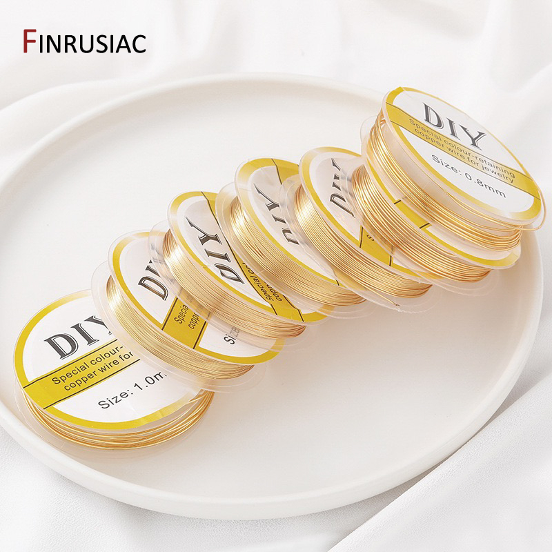 14K Gold Plated Copper Wire Fo - огляд і ціна Jewelry Making Yarn