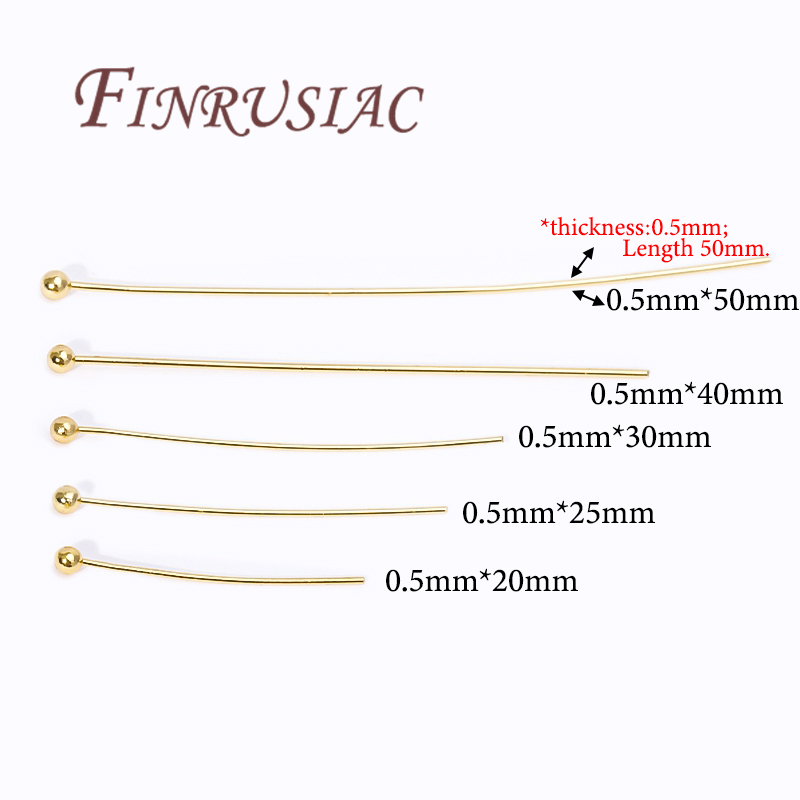 50Pcs 20-50mm Gold Plated Pins - огляд і ціна Jewelry Making Jig