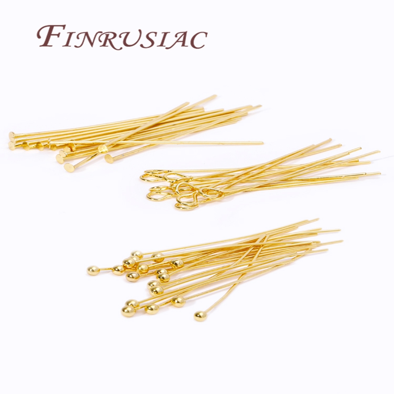 50Pcs 20-50mm Gold Plated Pins - огляд і ціна Jewelry Making Jig