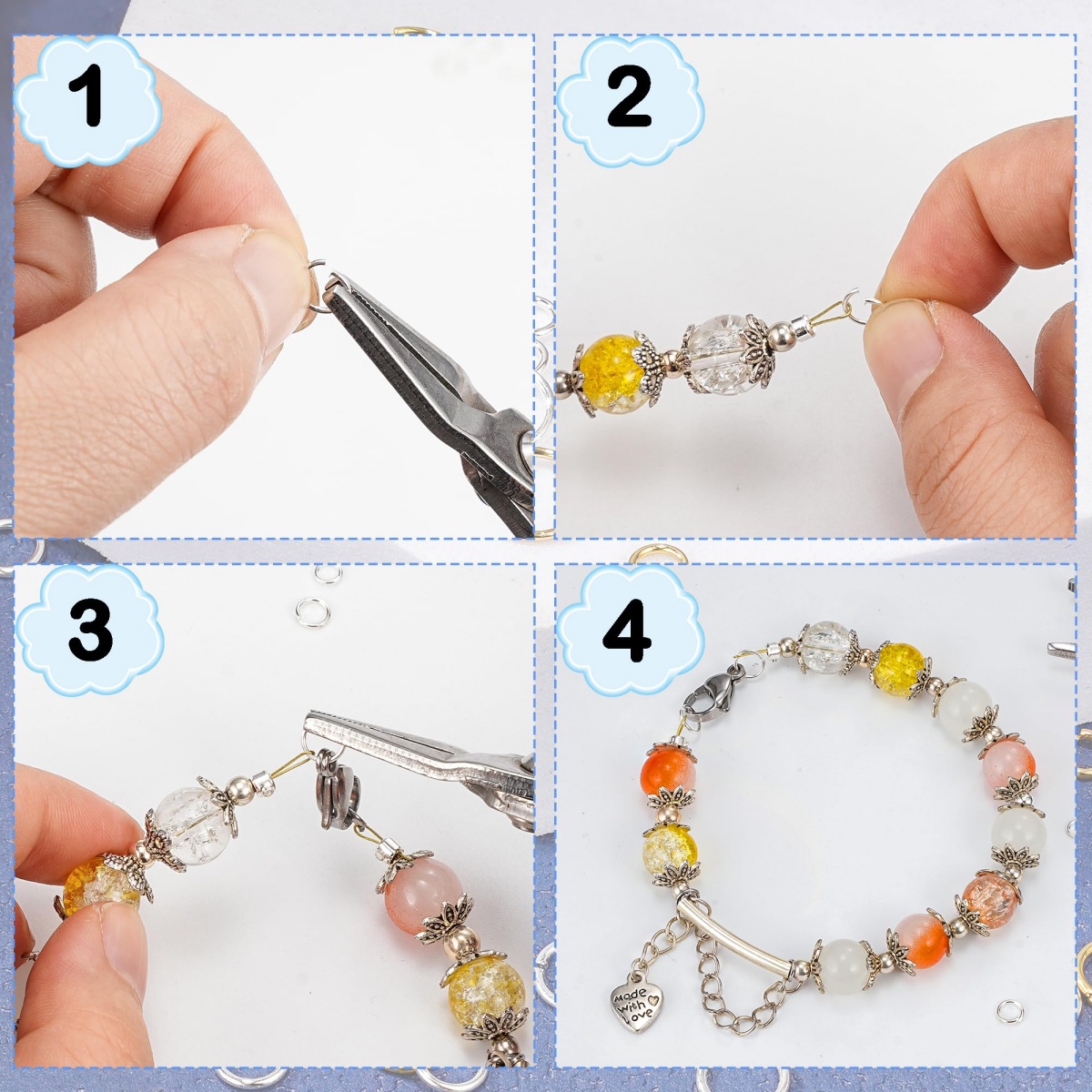 Iron Open Jump Rings Connector - огляд і ціна Jewelry Making Looper Tool