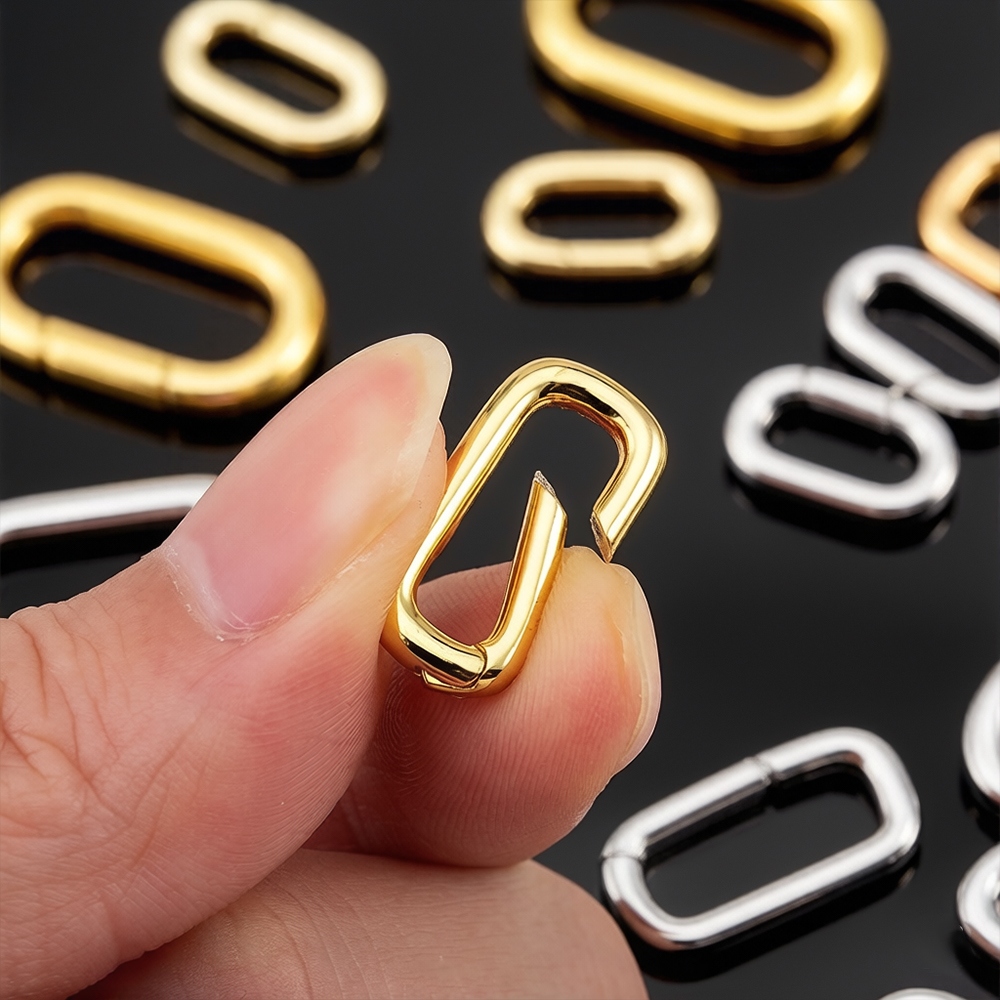 2pcs 18K Gold Plated Filled Ov - огляд і ціна Jewelry Making Hoops