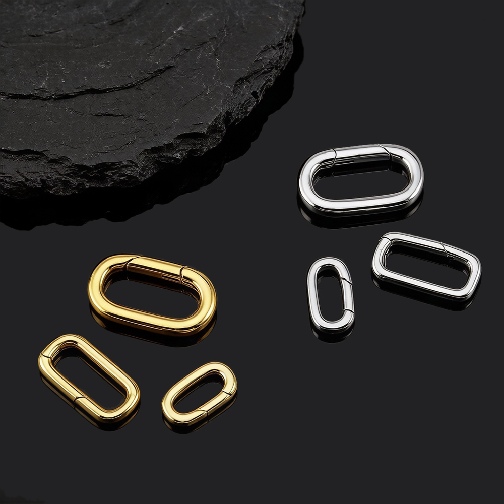 2pcs 18K Gold Plated Filled Ov - огляд і ціна Jewelry Making Hoops