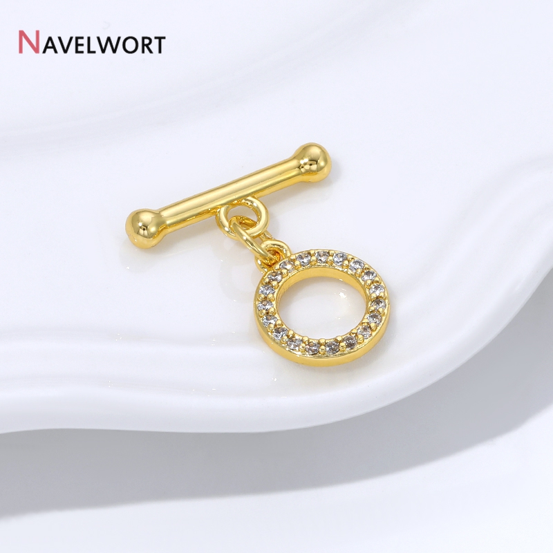 18K Gold Plated Brass Inlaid Z - огляд і ціна Jewelry Making Supplies