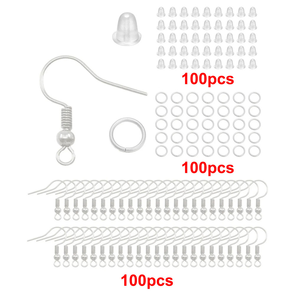 300pcs Hypoallergenic Earring  - огляд і ціна Jump Ring Assorted
