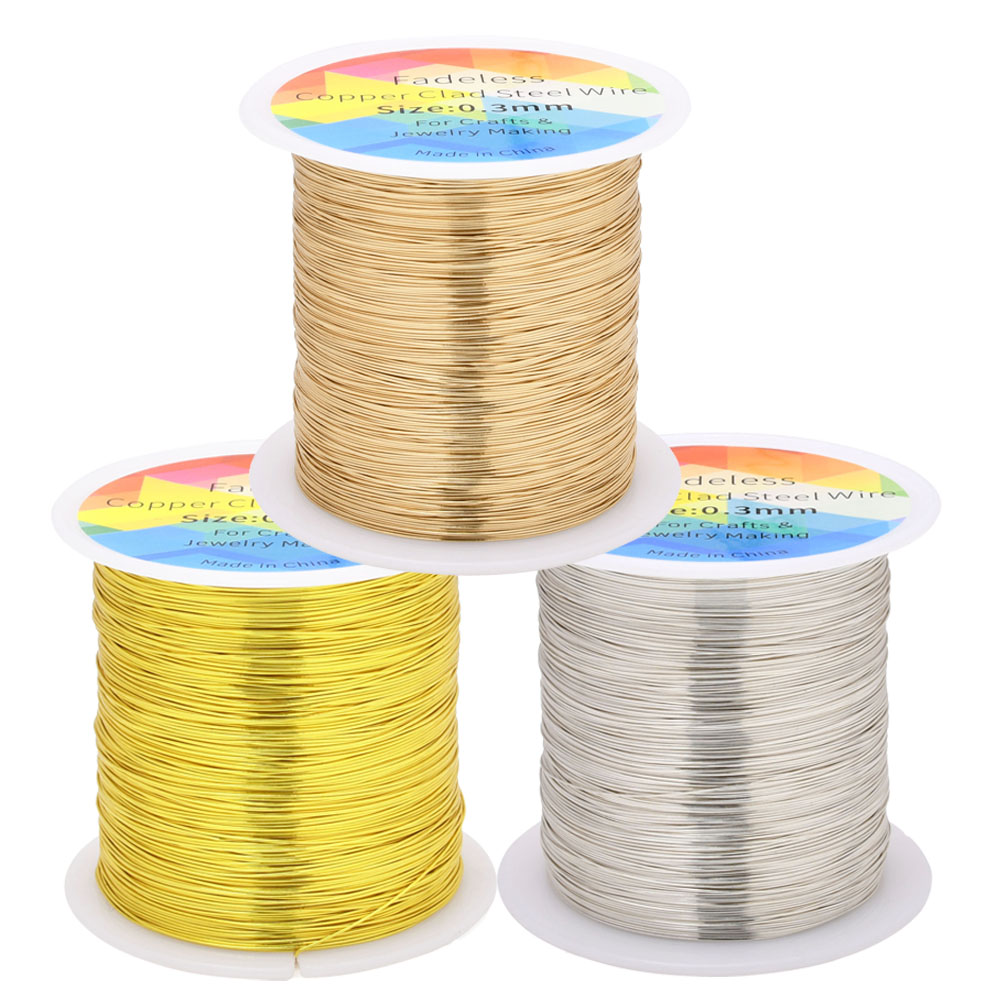100m/328ft Fadeless Copper Cla - огляд і ціна Jewelry Making Yarn