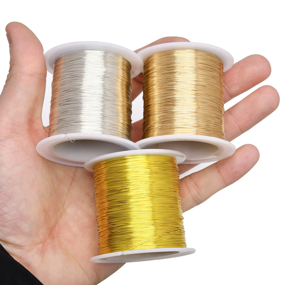 100m/328ft Fadeless Copper Cla - огляд і ціна Jewelry Making Yarn