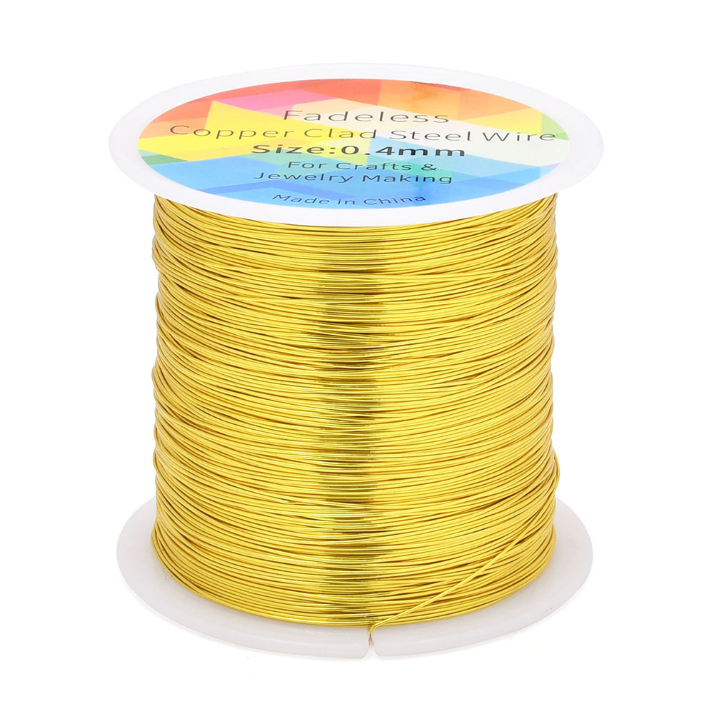 100m/328ft Fadeless Copper Cla - огляд і ціна Jewelry Making Yarn