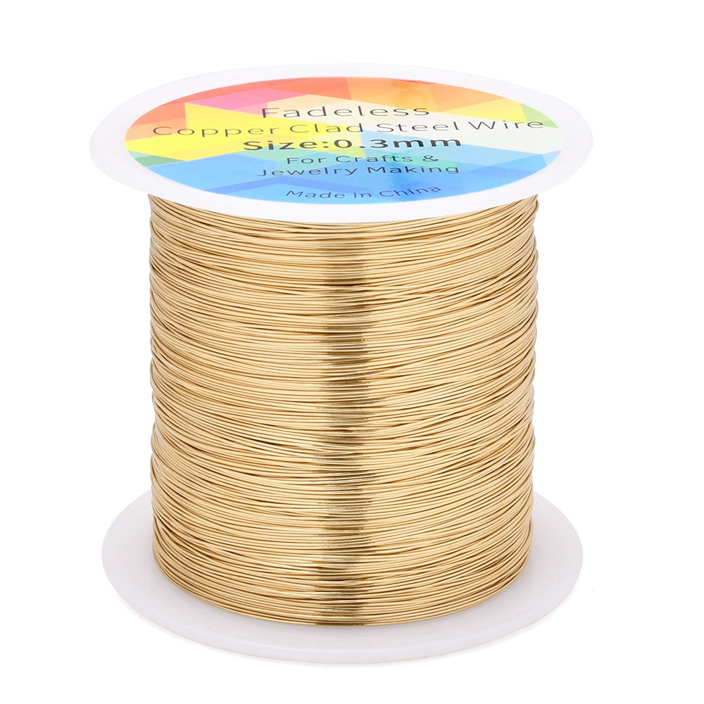 100m/328ft Fadeless Copper Cla - огляд і ціна Jewelry Making Yarn