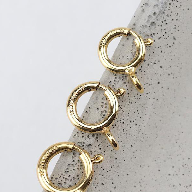 14K Gold Filled Spring Ring Cl - огляд і ціна Jewelry Making Hoops