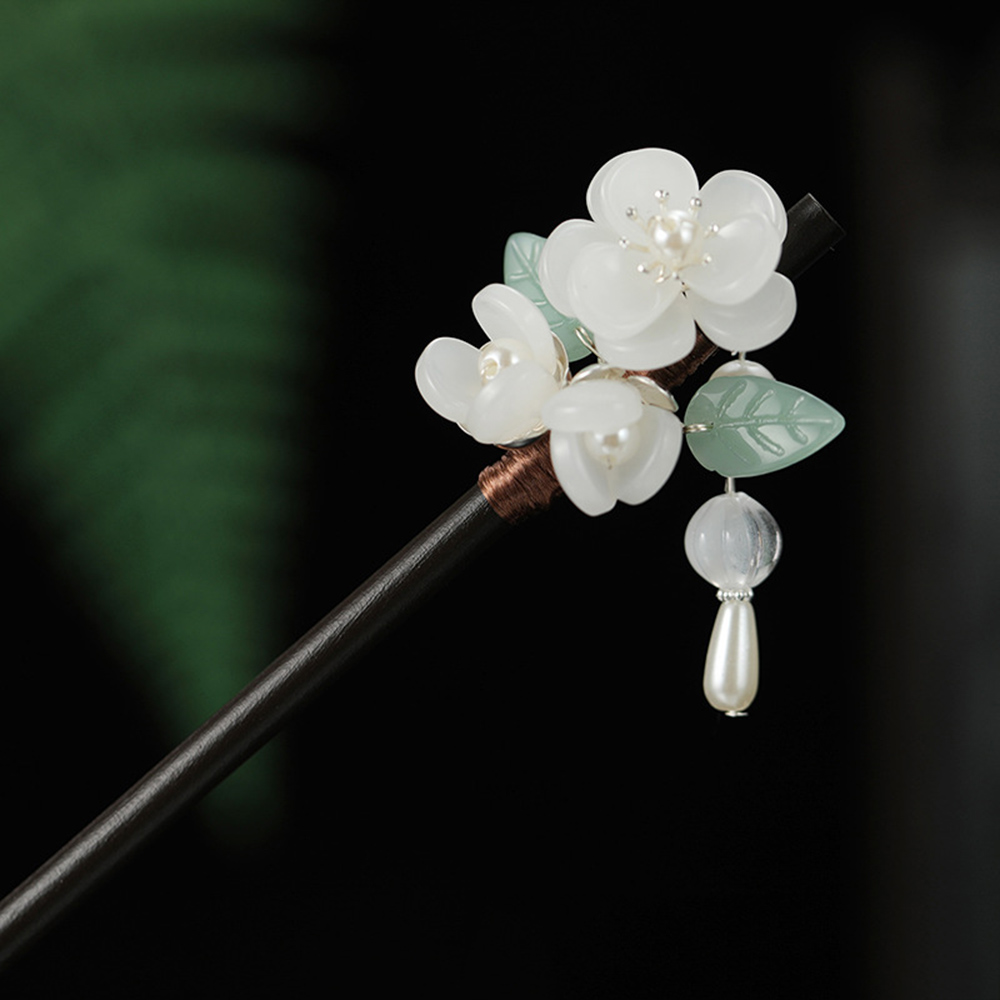 Retro Flower Hairpin With Pear - огляд і ціна Jewelry Making With Beads