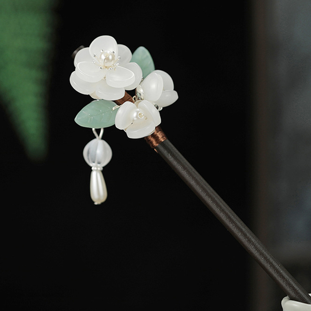 Retro Flower Hairpin With Pear - огляд і ціна Jewelry Making With Beads