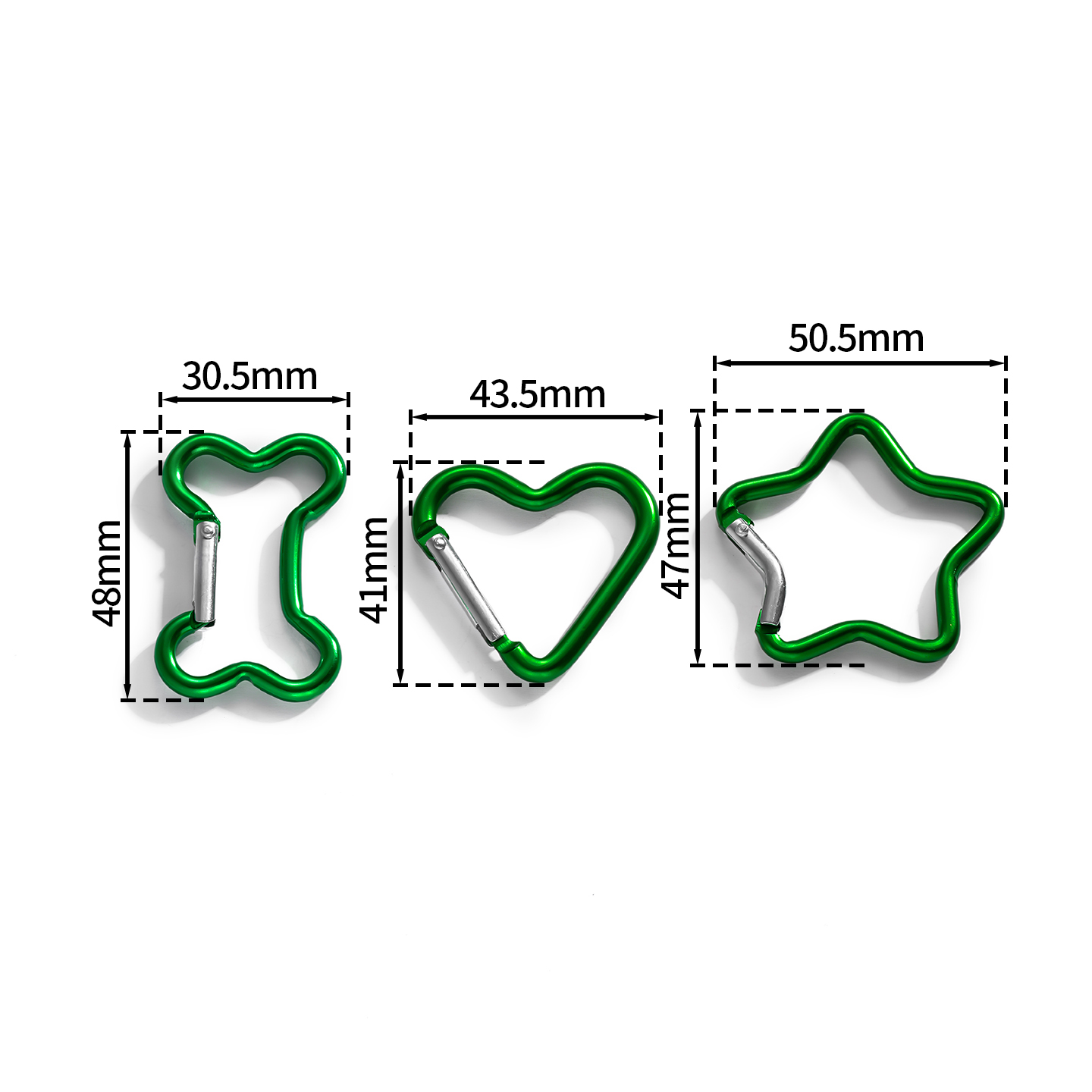 1pcs/Lot Aluminum Mini Carabin - огляд і ціна Jewelry Making Workshops