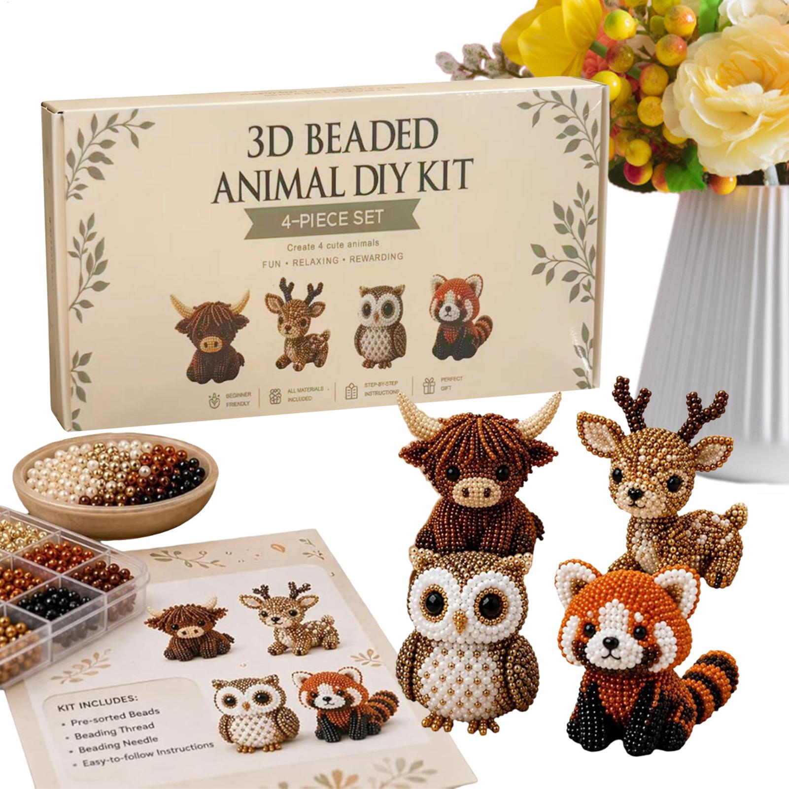 3D Beaded Animal Kit Handmade  - огляд і ціна Jewelry Making For Beginners