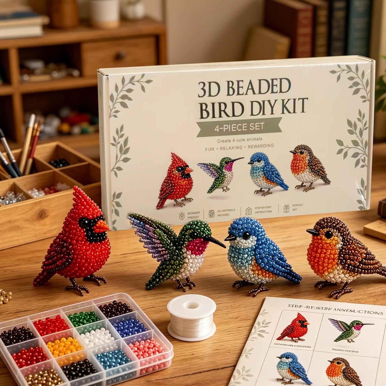 3D Beaded Animal Kit Handmade  - огляд і ціна Jewelry Making For Beginners