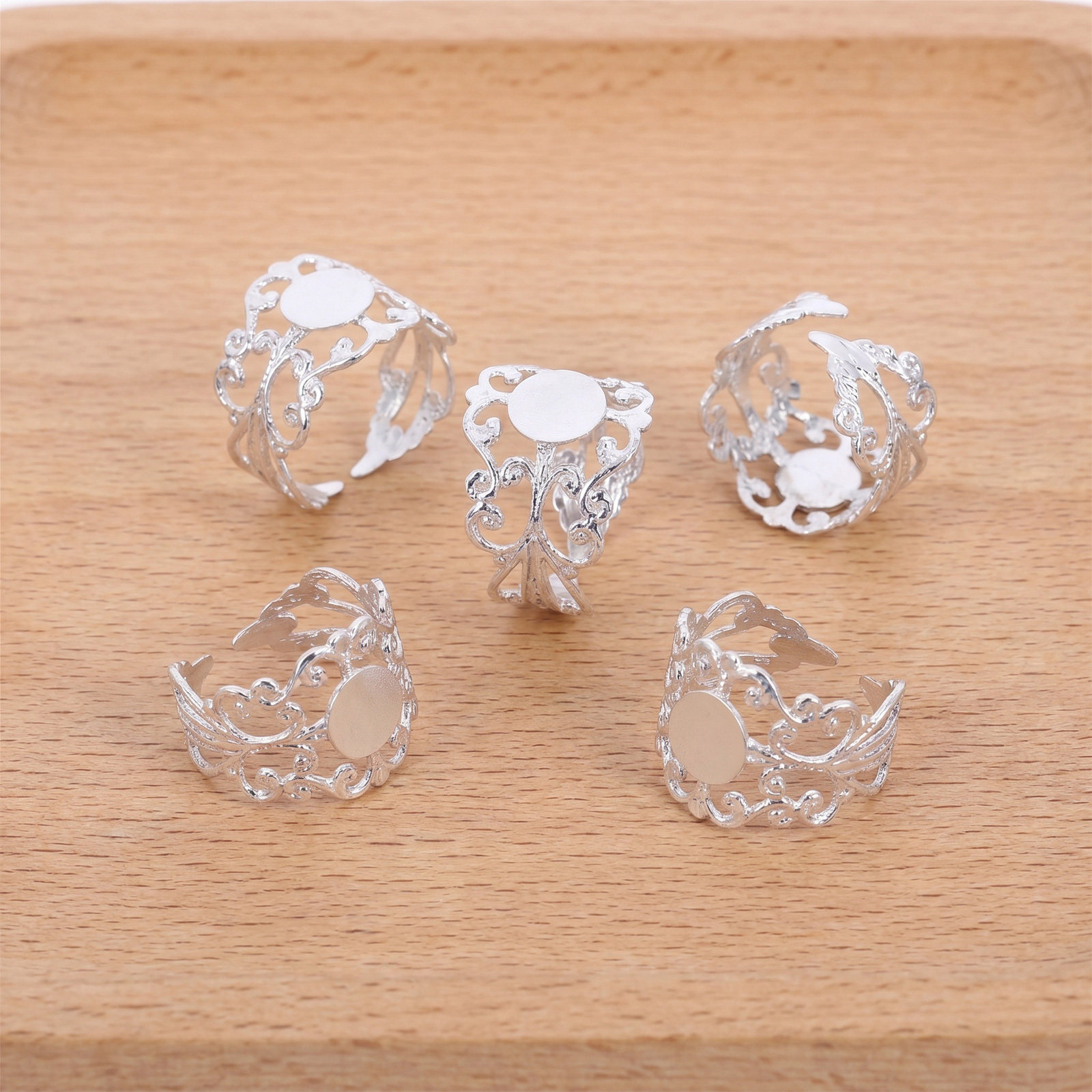 50Pcs Adjustable Oval Flatback - огляд і ціна Jewelry Making Gemstones
