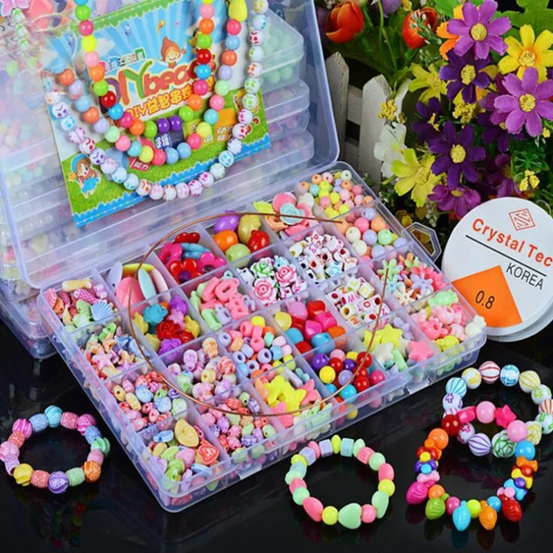 Girls DIY Bead Set Jewelry Mak - огляд і ціна Jewelry Making Kits For Girls