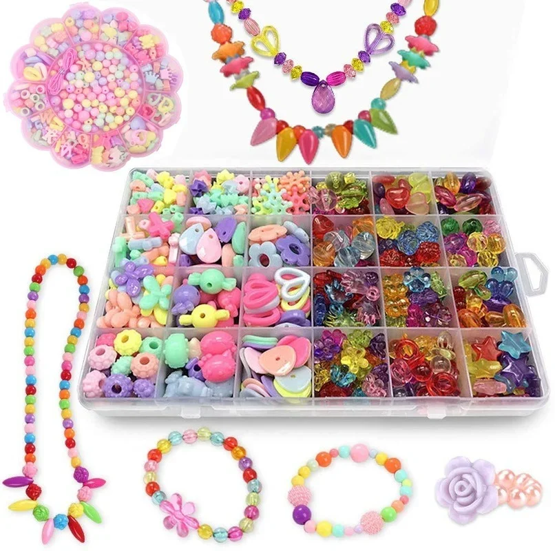 Girls DIY Bead Set Jewelry Mak - огляд і ціна Jewelry Making Kits For Girls