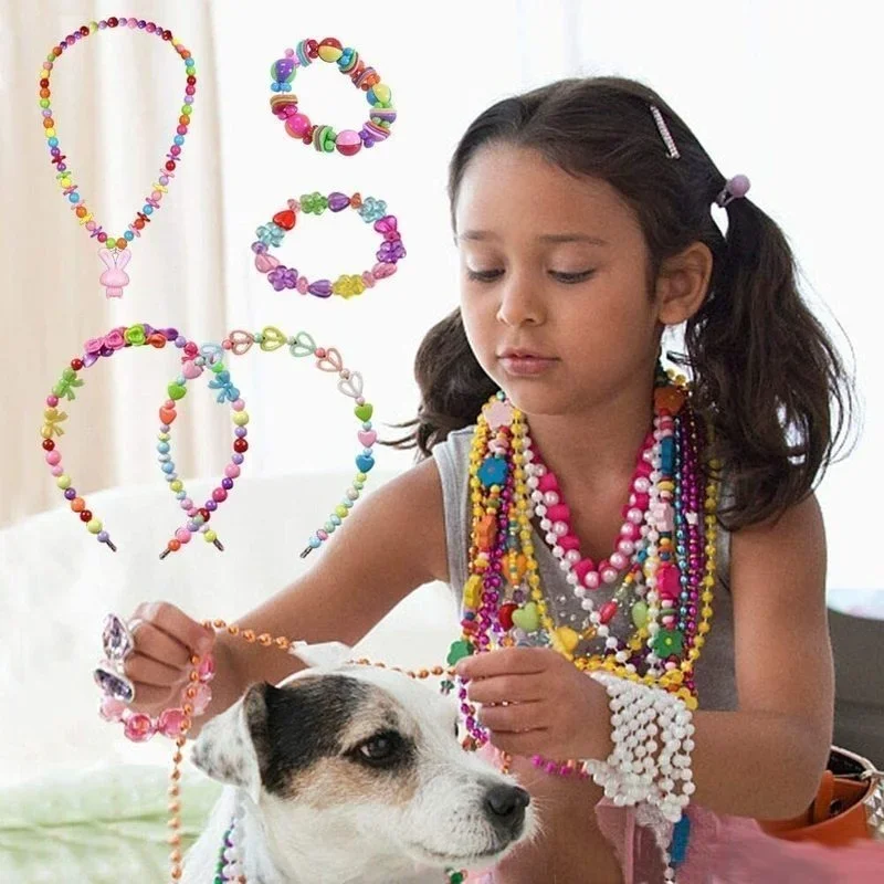 Girls DIY Bead Set Jewelry Mak - огляд і ціна Jewelry Making Kits For Girls